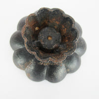 Japanese Cast Iron Cherry Blossom Flower Candle Holder