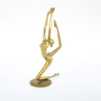 Brass Ballerina Dancer Figure