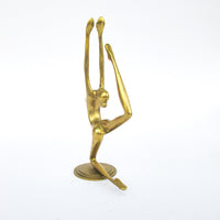 Brass Ballerina Dancer Figure