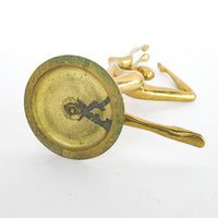 Brass Ballerina Dancer Figure