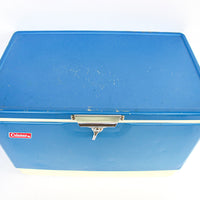 Retro Red and Blue Coleman Cooler (Sold Separately)