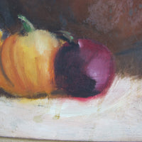 Moody Colorful Still Life Painting Framed and Signed A. Fall