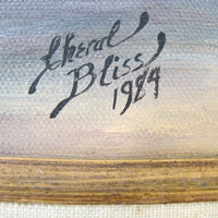 Ocean Landscape Painting Framed Wall Art