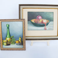 Framed Still Life Oil Painting Art (Sold Separately)