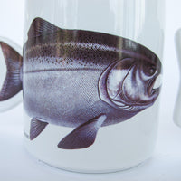 Salamander Taiwan 1991 90's Ceramic Fish Mugs (Sold Individually)