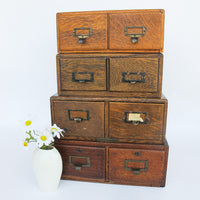 Office Index Card Catalog Organizers Weis Globe Yawmen(Sold Individually)