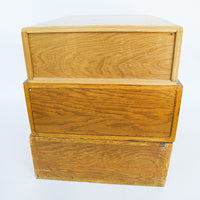 Antique Index Cabinet Card Catalogs (Each Sold Separately)