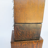 Antique Card Catalog Index Cabinets (Each Sold Separately)