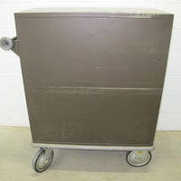 Rolling Industrial Locker Cabinet with 10 Lockers