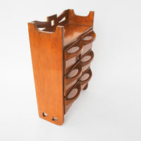 6 Drawer Hand Crafted Wall Organizer