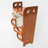 6 Drawer Hand Crafted Wall Organizer