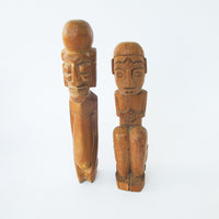 Carved Wood Architectural Figure Statue Sculptures