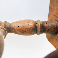 Spindle Back Hand Crafted Wood Stool