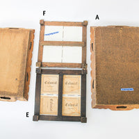 Mexican Tile Tivets and Trays Vintage (Sold Separately)