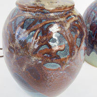 Funihiro Ceramic Lamp Bases with Bright Color Drip Glaze Finish (Sold Separately)