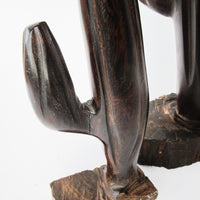 Iron Wood Cactus Sculpture Statues (Sold Separately or Together)