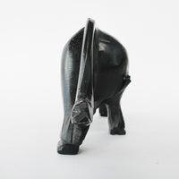 Black Onyx Marble Stone Bull