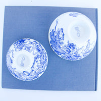 Porcelain Ceramic Ramen Bowls and Pufferfish Ceramic Pitcher (Sold Individually)