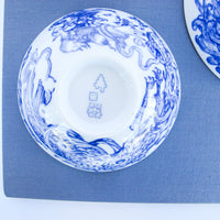 Porcelain Ceramic Ramen Bowls and Pufferfish Ceramic Pitcher (Sold Individually)