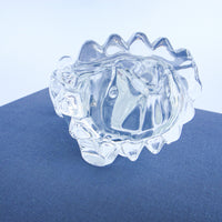 Glass Lion Candy Dish Vintage