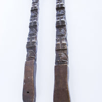 Large Wood Fork and Spoon Wall Art