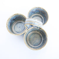 Ceramic Serving Bowl with Handle Made in the USA