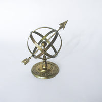 Brass Arrow Sundial Vintage