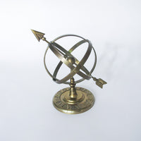 Brass Arrow Sundial Vintage