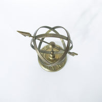 Brass Arrow Sundial Vintage