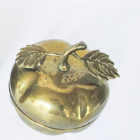 Persimmon and Shell Brass Box Sold Separately