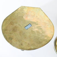 Persimmon and Shell Brass Box Sold Separately