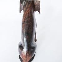 Ironwood Dog Sculpture