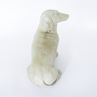 Cement Dachshund Dog Sculpture Figure Door Stop