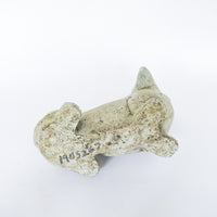 Cement Dachshund Dog Sculpture Figure Door Stop