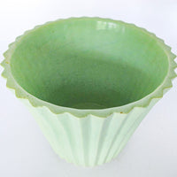 Midcentury Green USA Ceramic Plant Pot