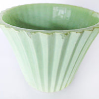 Midcentury Green USA Ceramic Plant Pot