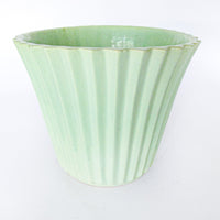 Midcentury Green USA Ceramic Plant Pot