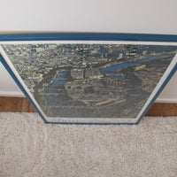 1980's Framed Photo of Paris France Poster