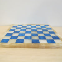 Onyx Stone Chess serving tray Board Vintage