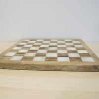 Onyx Stone Chess serving tray Board Vintage