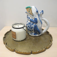 Porcelain Vase Boxes Blue and White Fish Frog Turtle (Sold individually)