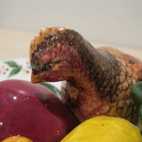 California Pottery Serving Tray Ceramic Bird Plate