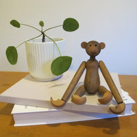 Wood Monkey Vintage Japan Toy