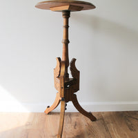Victorian Wood Plant Stand Antique