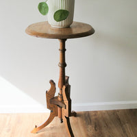 Victorian Wood Plant Stand Antique