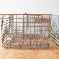 Wire Locker Baskets Vintage (Sold Individually)