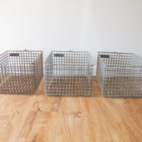 Wire Locker Baskets Vintage (Sold Individually)