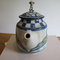 Vintage Dean Pottery Teapot – Handcrafted Ceramic Stoneware Tea Pot