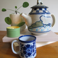 Vintage Dean Pottery Teapot – Handcrafted Ceramic Stoneware Tea Pot