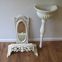 Vintage Homco Wall Décor Collection – Mirror, Planter & Shelf